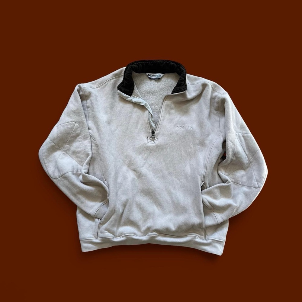 Columbia Cream Pullover with Black Trim